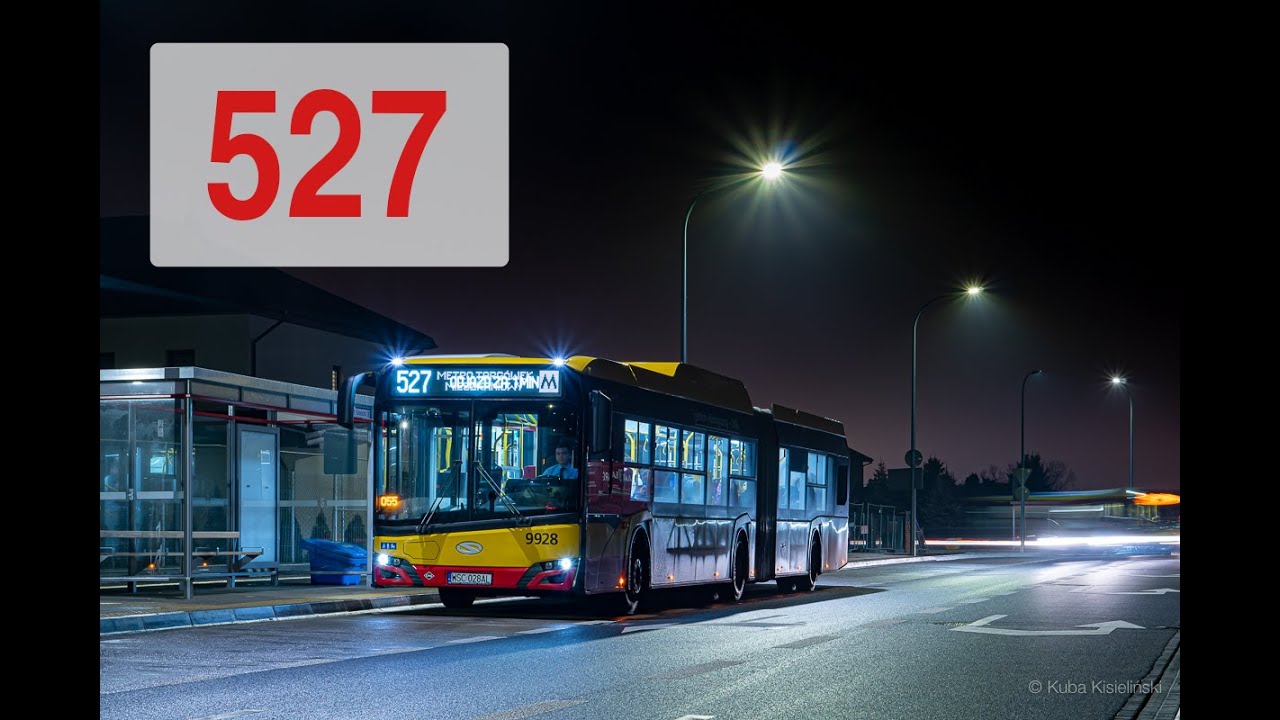 [527] На автобусе по Варшаве: Targówek-Ratusz - Grodzisk