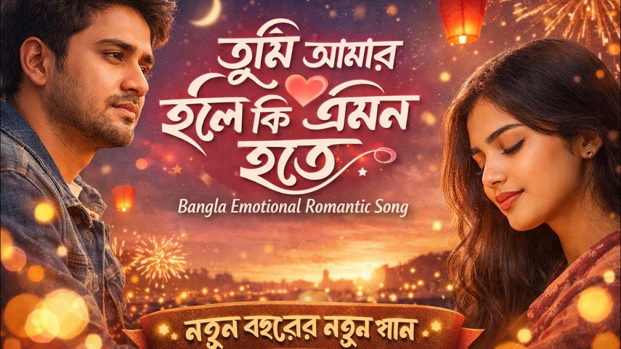 তুমি আমার হলে কি এমন হতো | Bangla Emotional Romantic Song 2026 | Sad Love Song