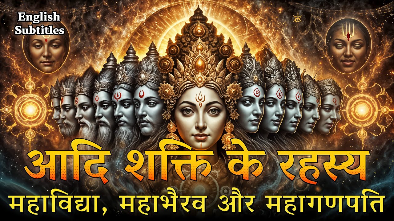 आदि शक्ति के रहस्य: महाविद्या, महाभैरव और महागणपति | Tantric Deities & Sadhana Explained #bhakti