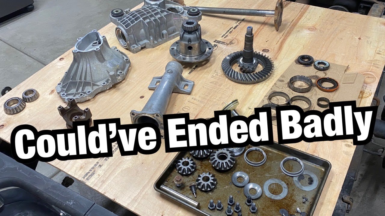Finding Mistakes in my AWD donor axle: GM 8.25 IFS Re-gear Attempt Pt.1