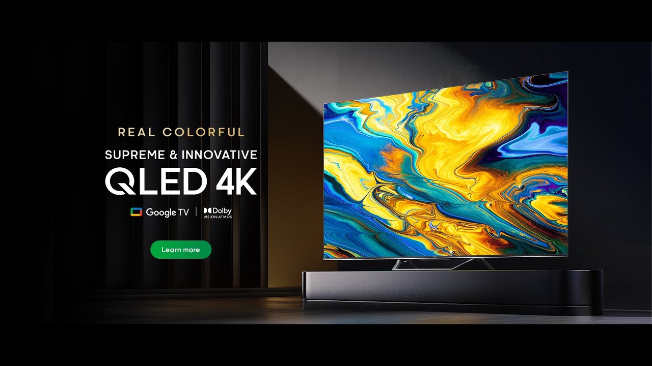 Real, Colorful! Syinix Q61 4K QLED Google TV