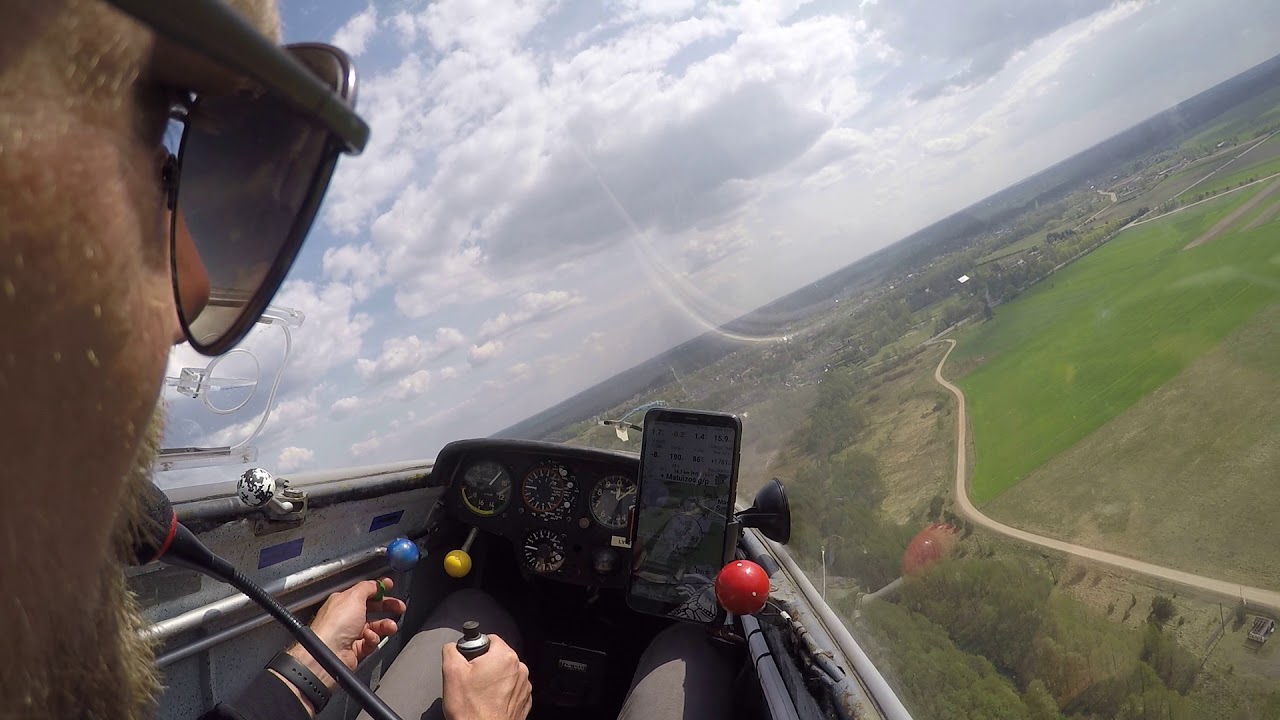 First landing in a field (then you can't get home)