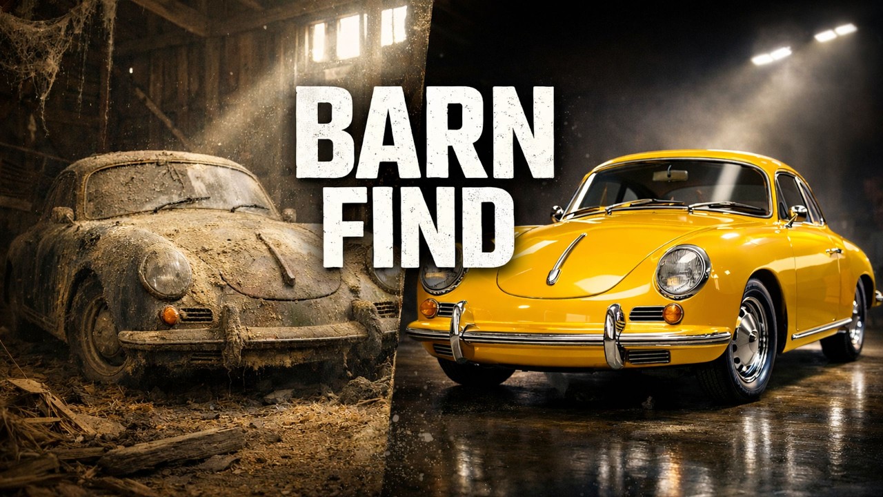 Decades of Dust | Porsche 356 Barn Find Full Cinematic Restoration