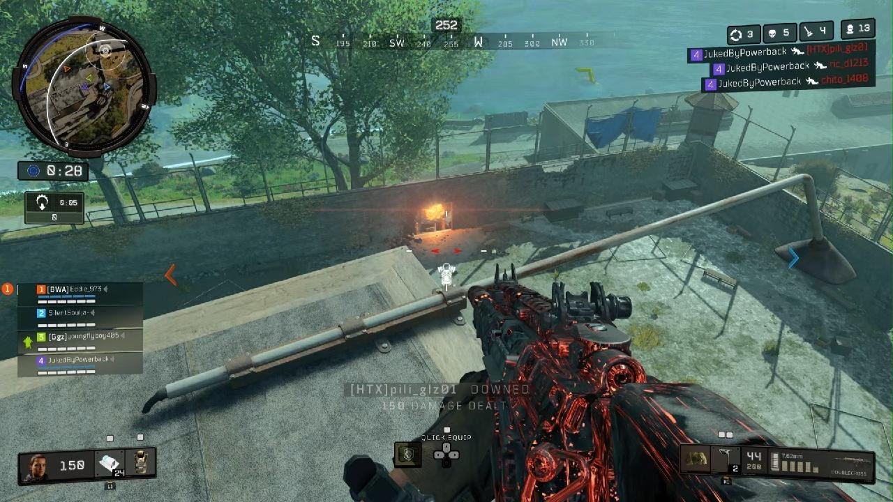 Win Outside Cellhouse (Including Final Kill) | BO4 Blackout Alcatraz