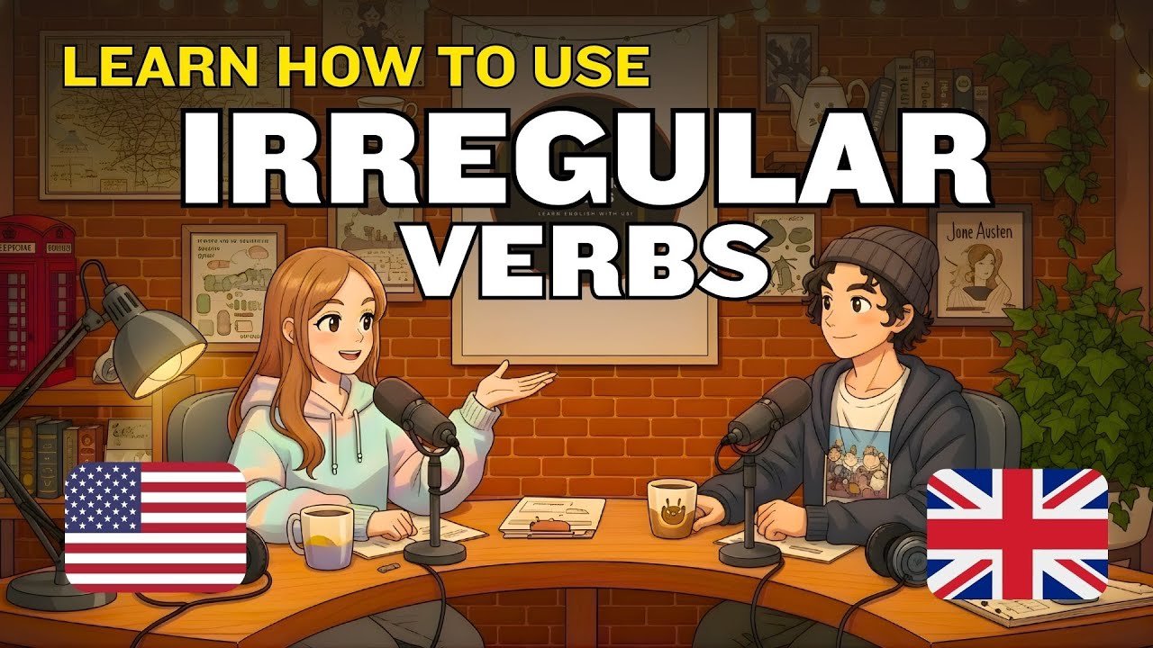 Learn How to Use IRREGULAR VERBS in English Grammar | Real English Grammar Conversation Practice