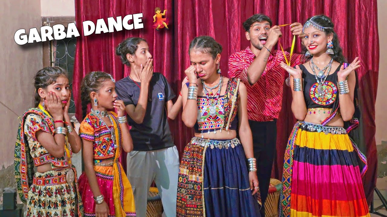 Garba Dance Challenge 💃🏽 Kiska Garba Hai Sabse Best  😍 sonal vs nikita