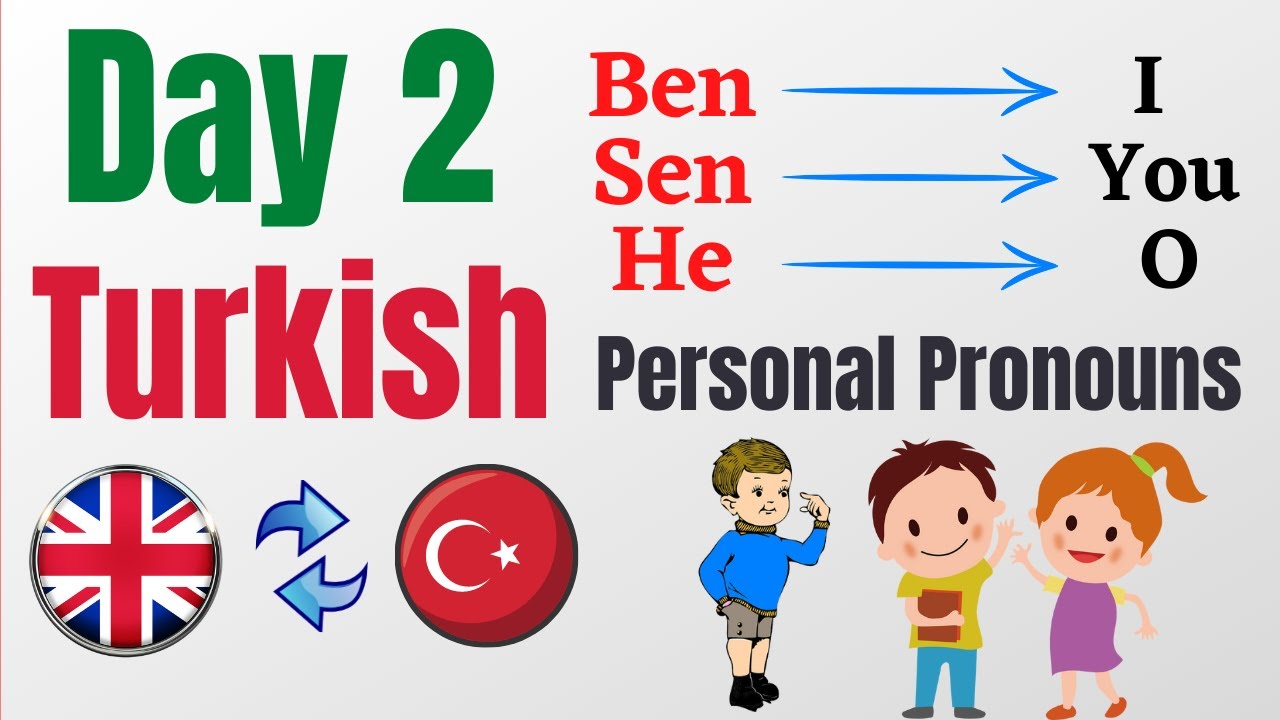 Learn Turkish Daily - Day 2 - The People (Part 2)