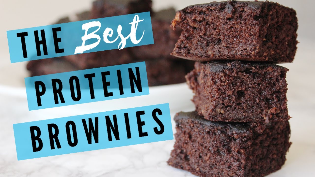 THE BEST PROTEIN BROWNIES | The Perfect Post Workout Snack | Low Sugar Brownie Recipe