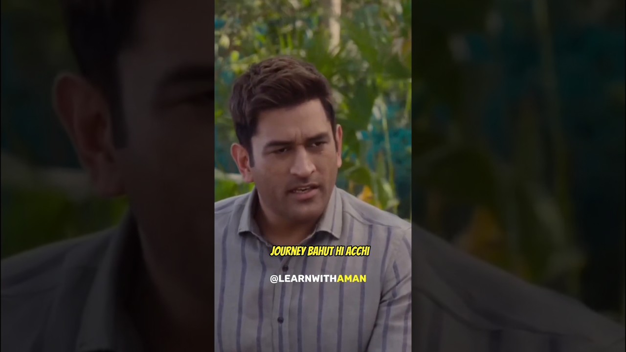 MS Dhoni: My Journey During Agriculture! 🧑&zwj;🌾 #shorts