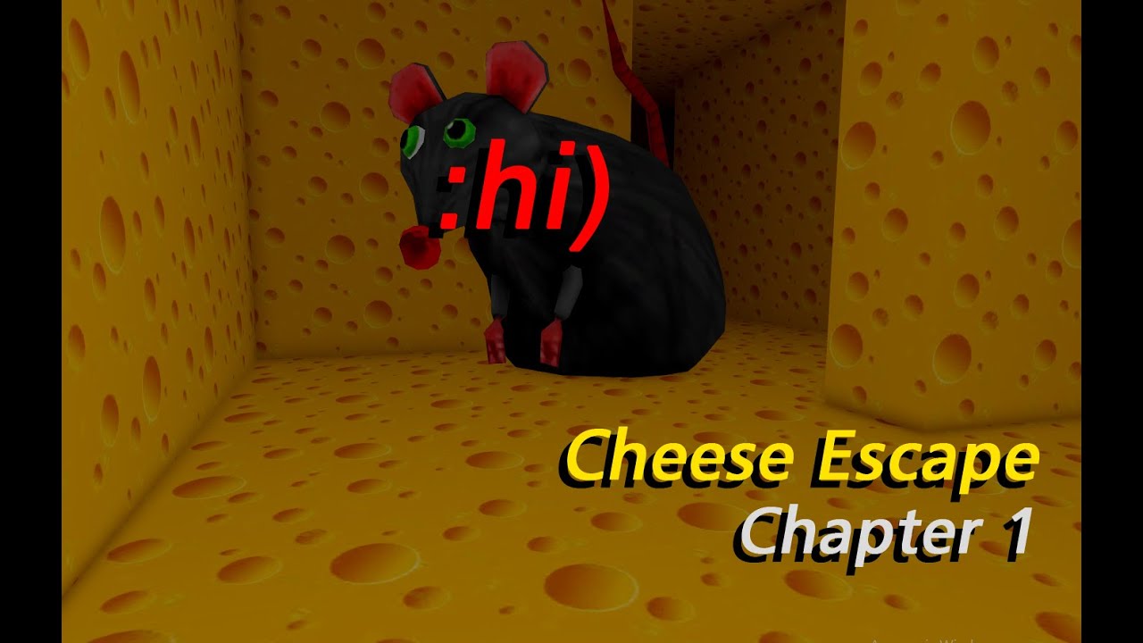 Roblox | Cheese Escape (CHAPTER 1) [FULL walkthrough]