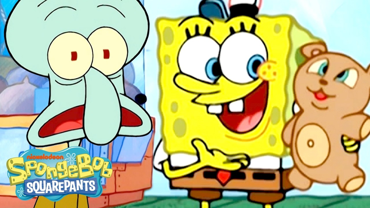 SpongeBob Is a Claw Machine Master 😏🧸 | Full Scene | SpongeBob