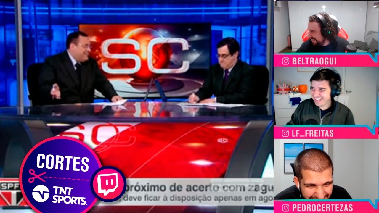 LUISINHO, BELTRÃO E CERTEZAS REAGEM AOS MELHORES NOMES DA INTERNET BRASILEIRA - Cortes TNT Sports