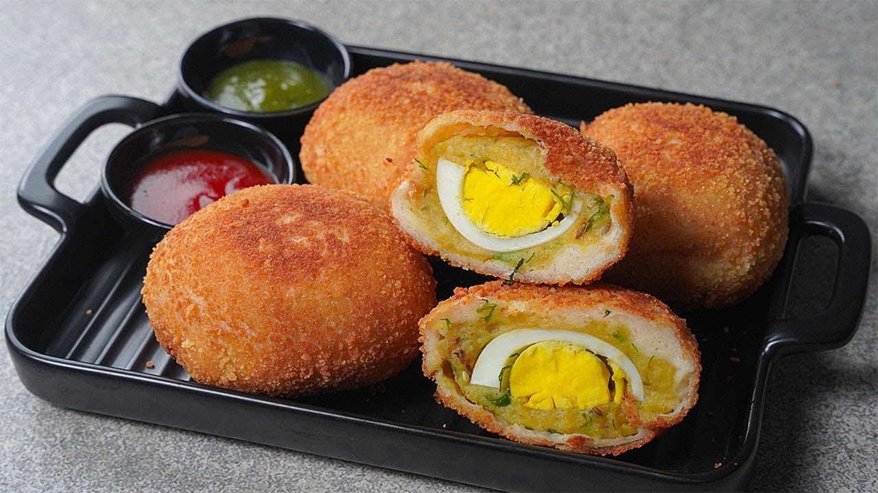Egg Bread Balls | Bread Potato Egg Balls | Ramadan Special Snacks | Yummy