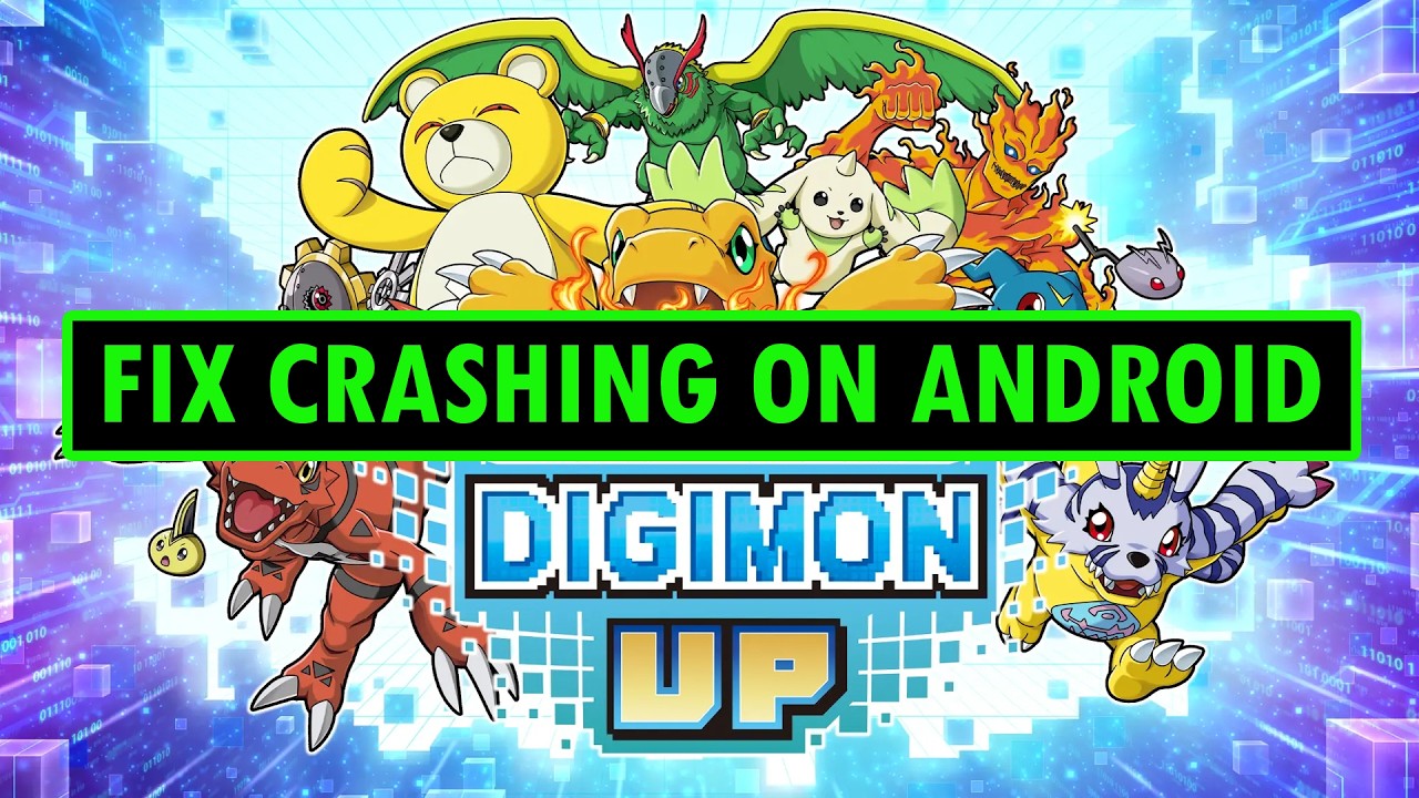 Как исправить вылеты Digimon UP при запуске на Android