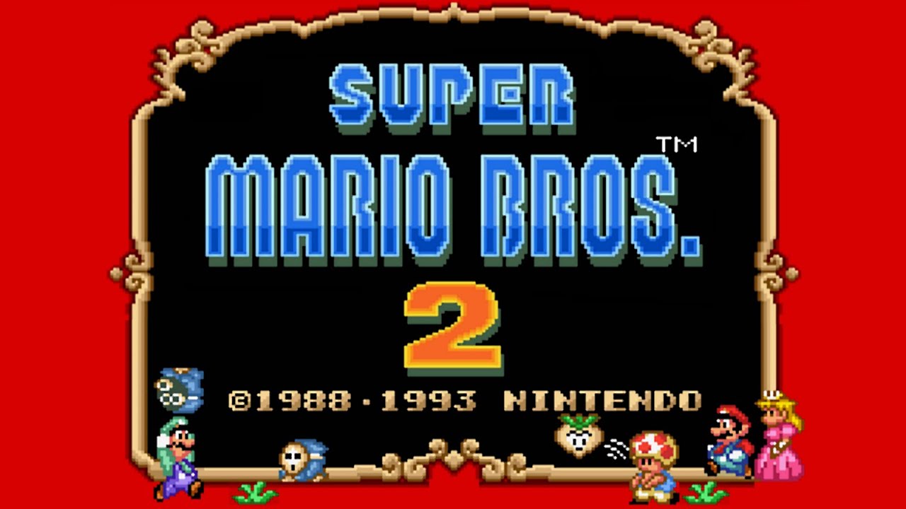 Super Mario All-Stars: Super Mario Bros. 2 (All Levels Longplay / 4K 60FPS)