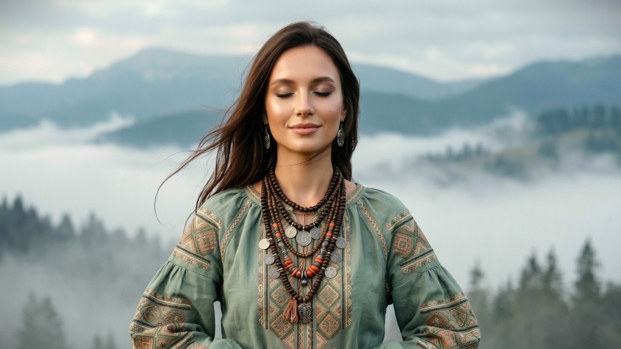 She Walks... (Вона йде…) | Ukrainian Ethno Deep House | Ethno Downtempo 2026 | Carpathian Beat