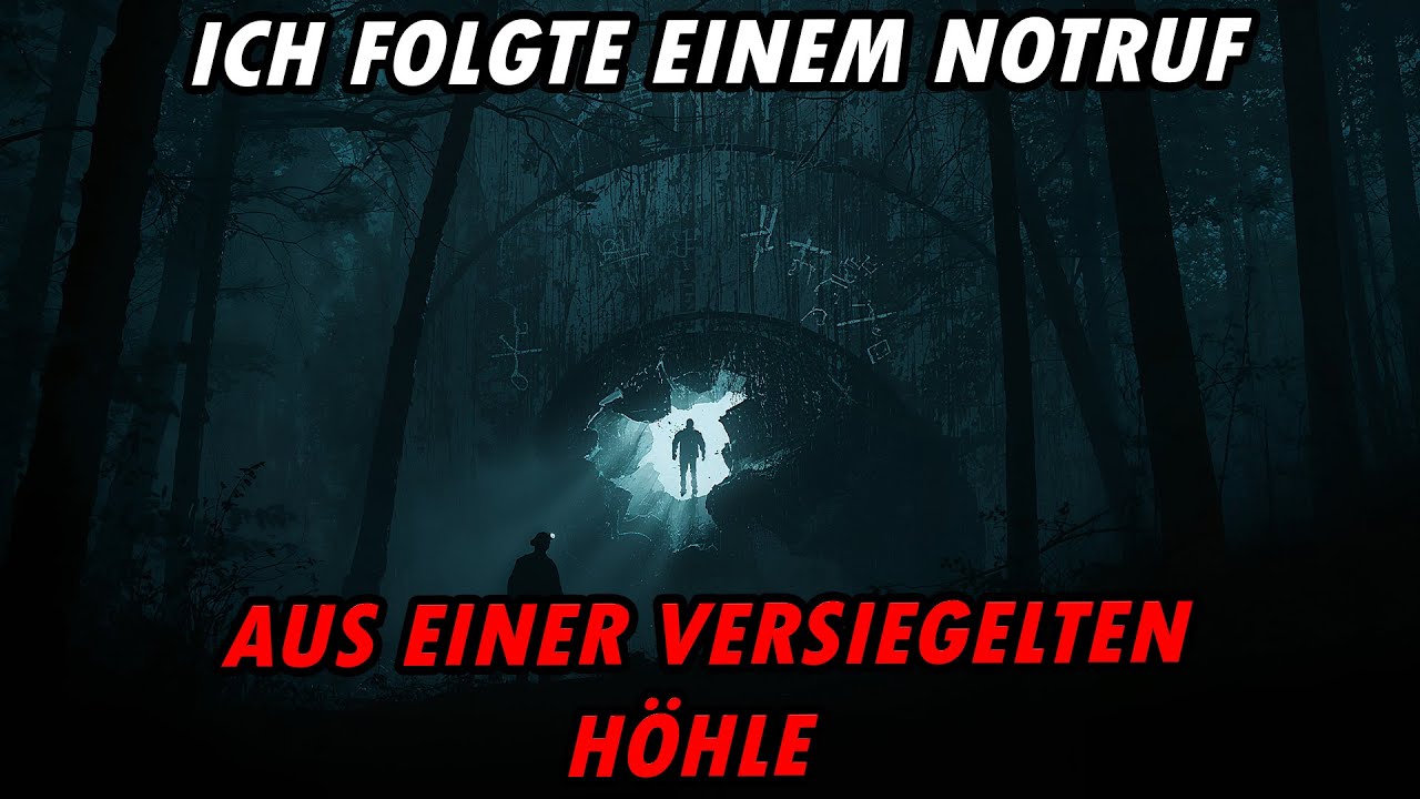 Ich folgte einem NOTRUF aus einer versiegelten Höhle #gruselhörbuch #creepypasta |