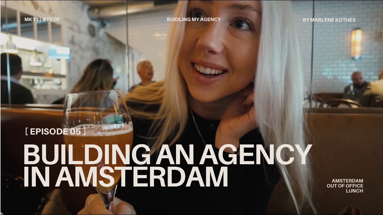 Ep5: A Realistic Week Building My Agency in Amsterdam | And sadly Letting My Intern Go