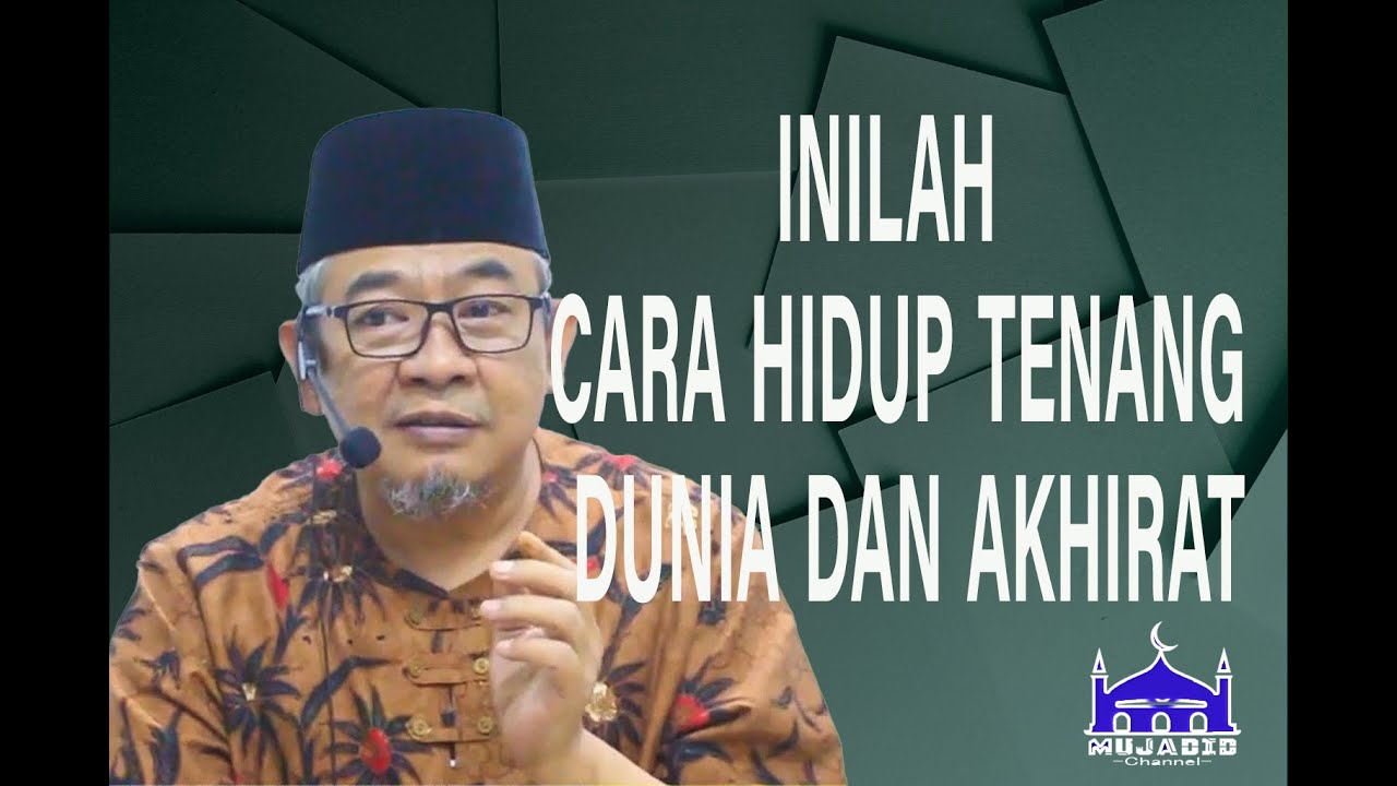 Ustadz Dudi Muttaqien || Inilah Cara Hidup Tenang Dunia & Akhirat