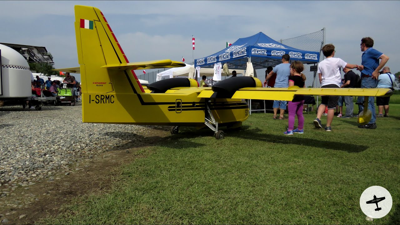 XXXL RC CANADAIR CL-215 SCALE FLIGHT