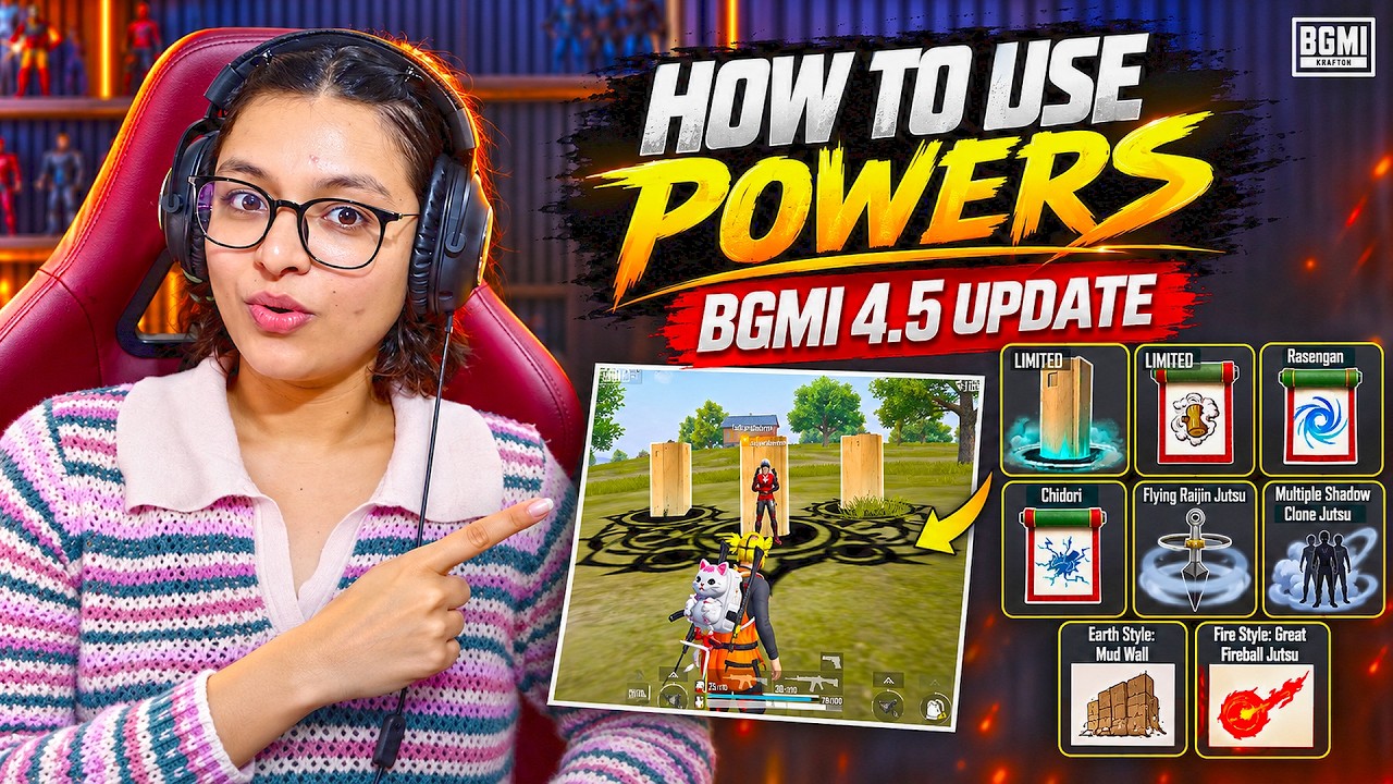 YOU'RE USING BGMI 4.5 POWERS WRONG! HERE'S THE RIGHT WAY 🔥