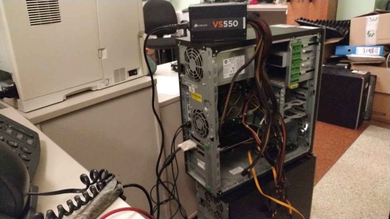 515 Power supply fan not detected error HP elite 6300 6200 6000 8300 8200 8100 Błąd 515 zasilacz ATX