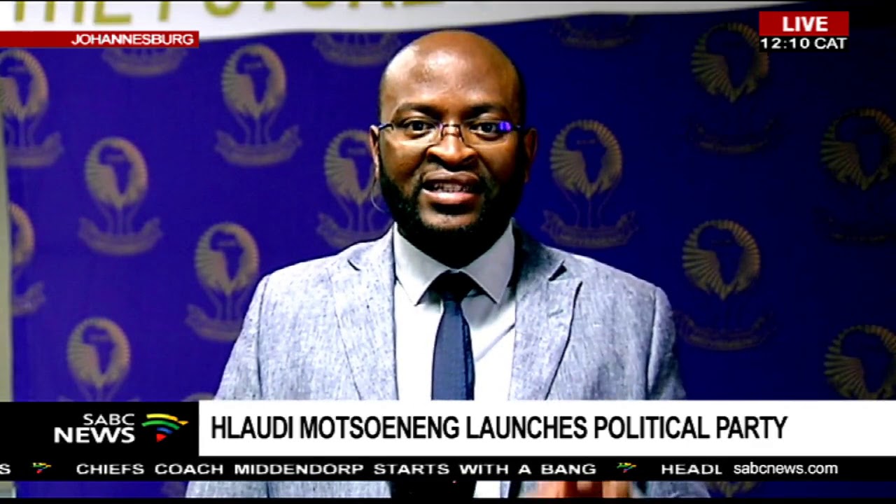 Hlaudi Motsoeneng launches political party