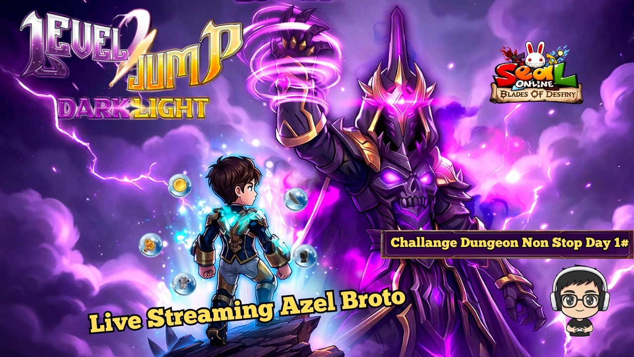 Seal BOD: Dapet Challange Dungeon Non Stop Day 1#  #games #sealonlinebladeofdestiny