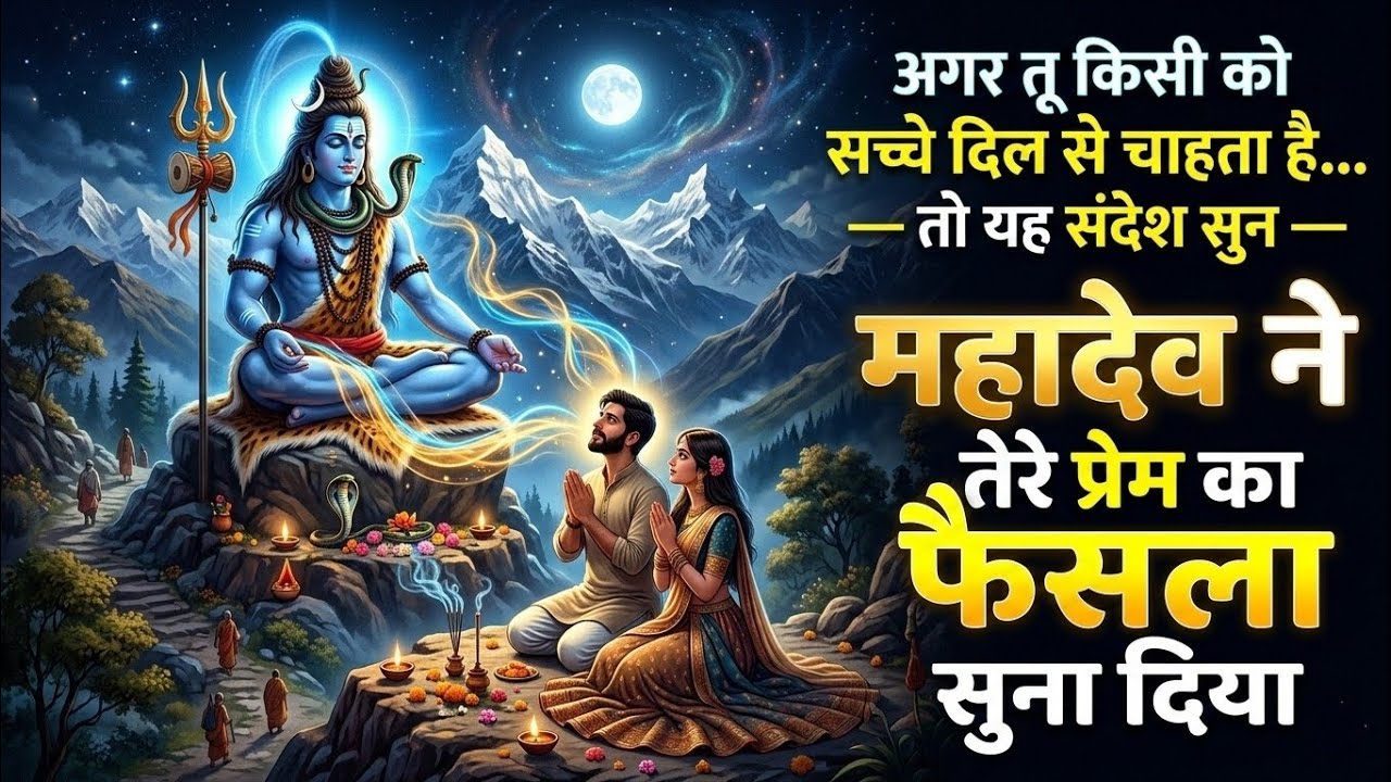 अगर तू किसी को सच्चे दिल से चाहता है | Mahadev Ka Sandesh
