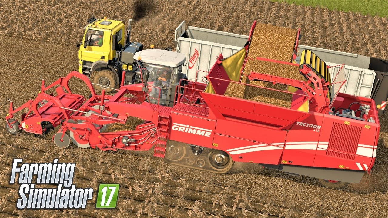 Multiplayer Farming Simulator 17 | POTATOES | Giants Island EP8