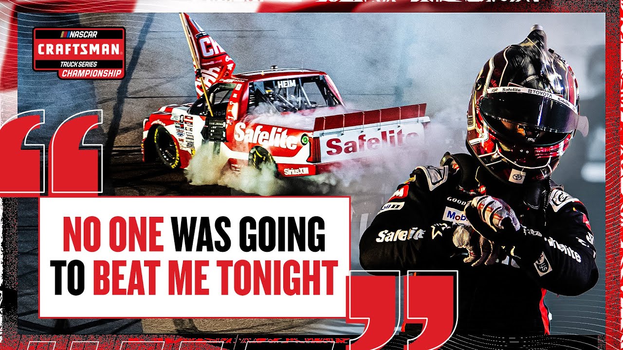The Clock Strikes 12: Corey Heim Soaks in HUGE Championship Win | 2025 Truck Series at Phoenix