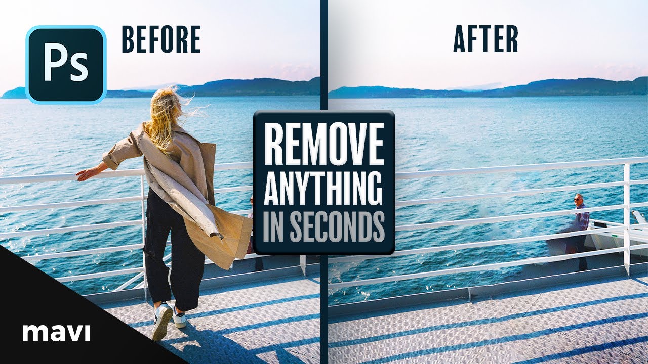 Remove ANYTHING From ANY PHOTO in SECONDS [Super Quick Tutorials #13]