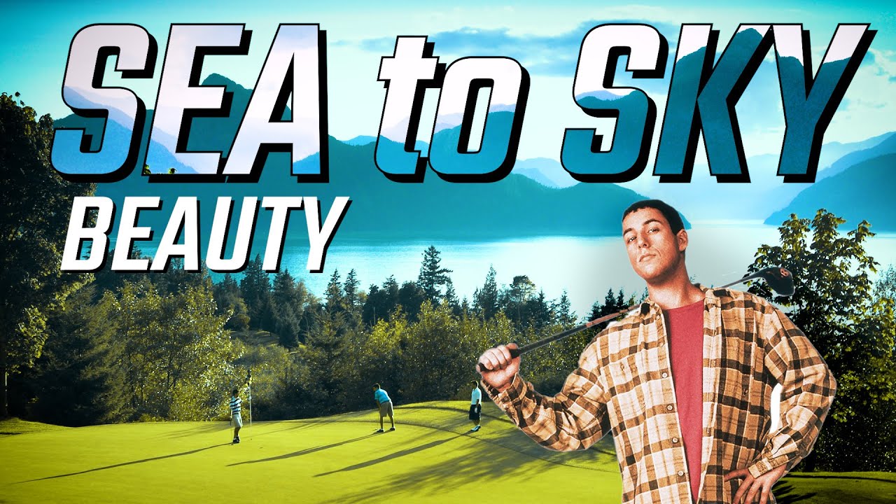Гольф на море — видеоблог о поле с весёлым эпизодом [FURRY CREEK GOLF & COUNTRY CLUB]