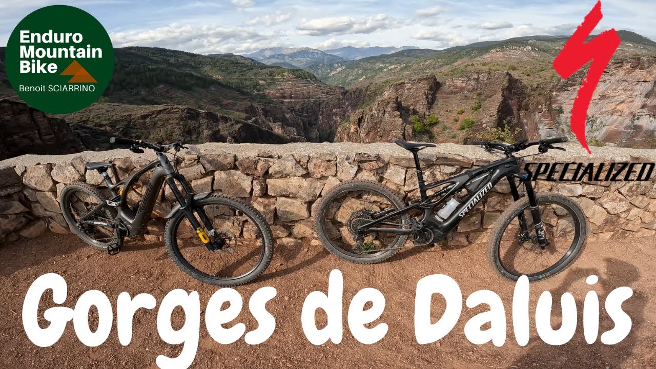 Les Gorges de Daluis avec Didier en VTTAE Specialized Turbo Levo !
