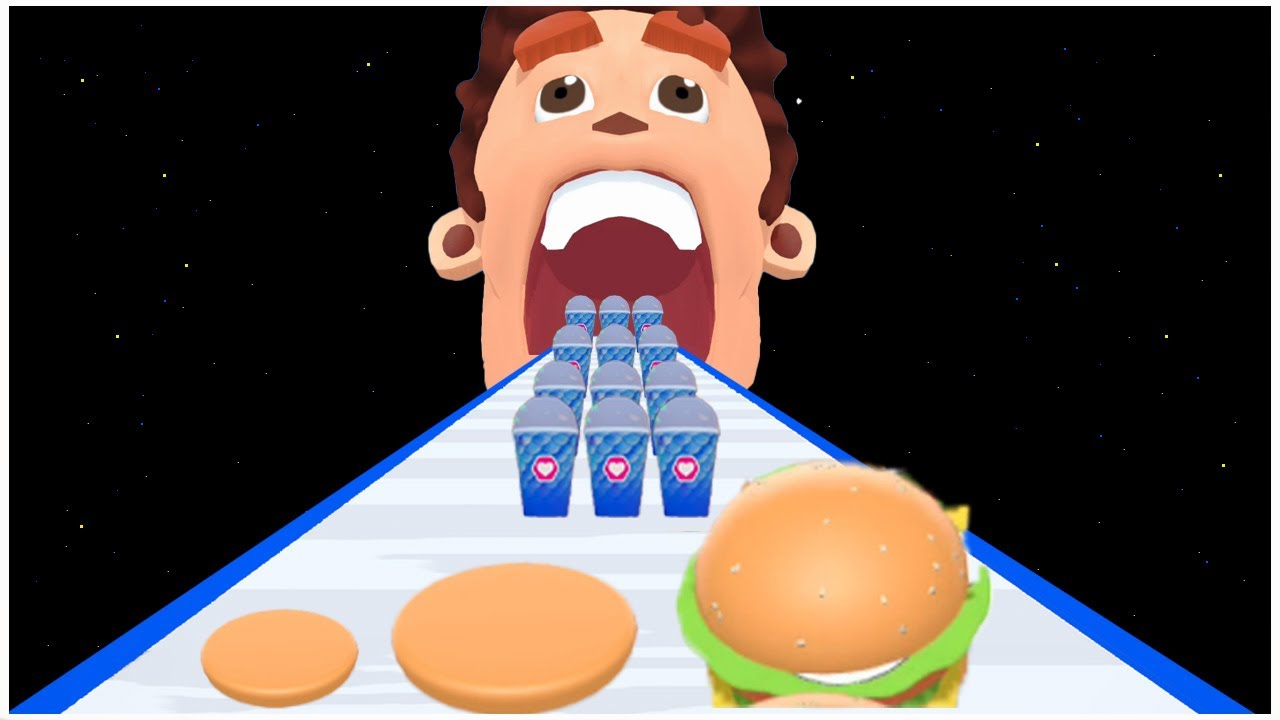 Run Burger Run - Stack Burger - Gameplay Walkthrough - Levels 1-13
