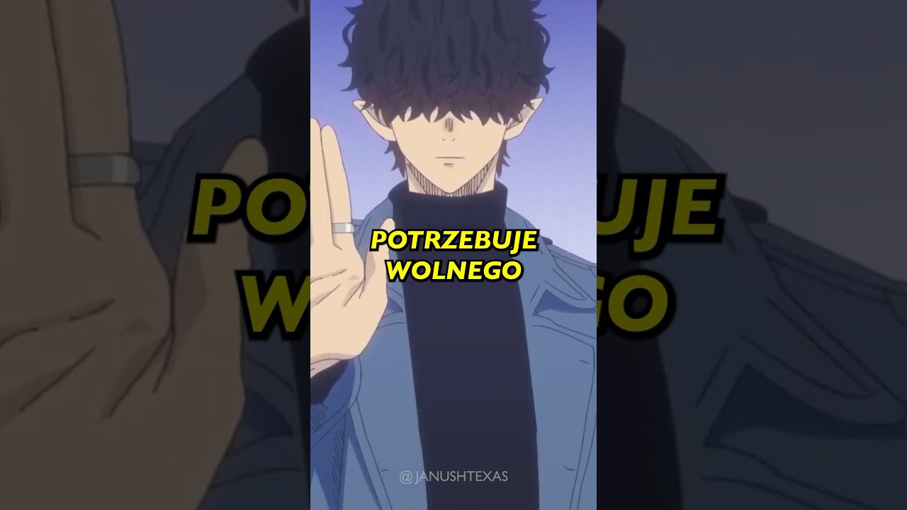 Anime o ZŁOCZYŃCY kt&oacute;ry robi sobie WOLNE 👿🤗 #anime #polska #janushtexas