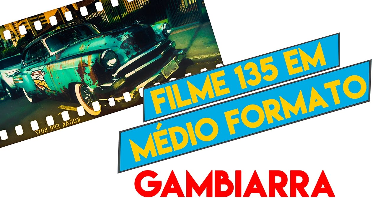 Câmera Velha #23 Filme 135 em Médio Formato