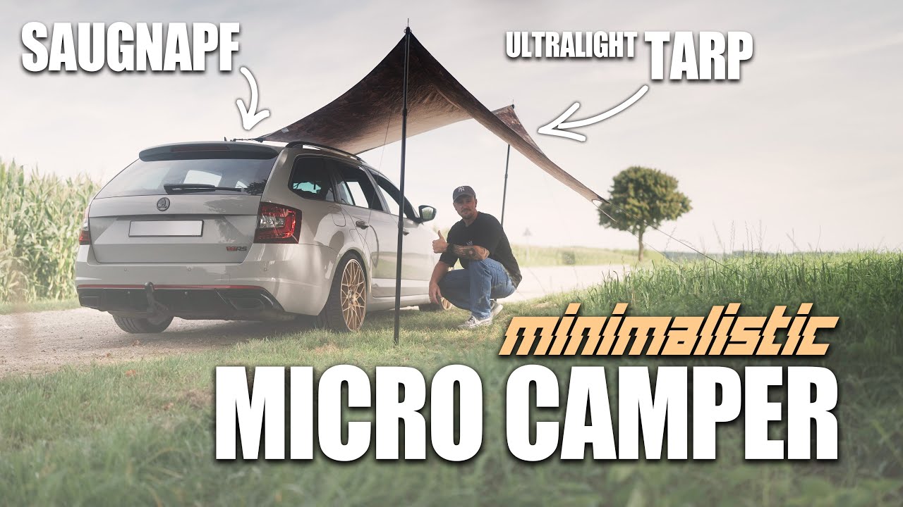 TARP-Vordach statt Markise – So baue ich mein Vordach fürs Auto 🛻⛺