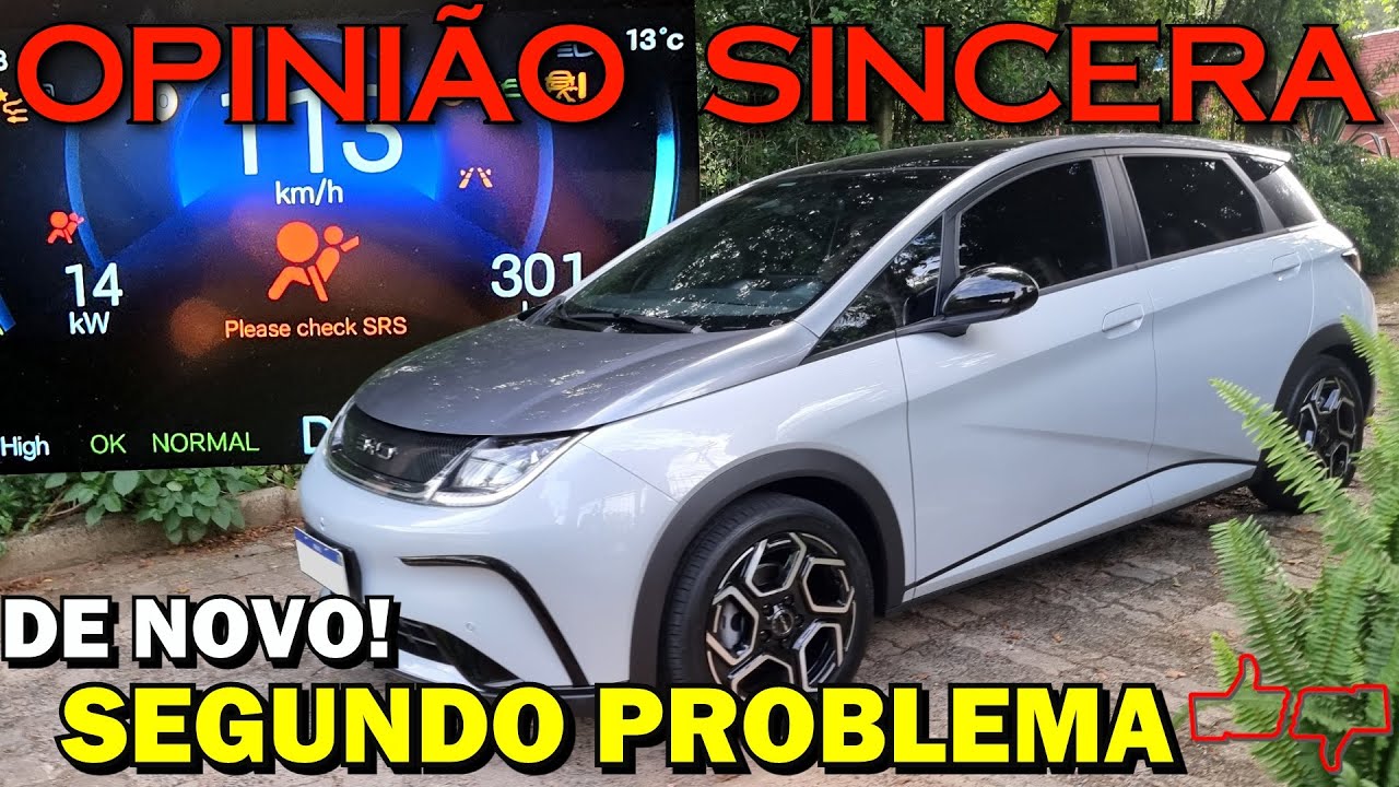 Meu BYD Dolphin ESTRAGOU de novo! Como foi resolvido? Problema no Airbag? Tem garantia?
