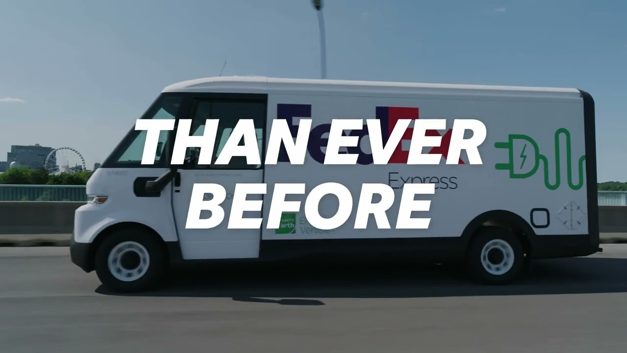 FedEx celebrates the anniversaries of our e-bikes and EVs in Canada!