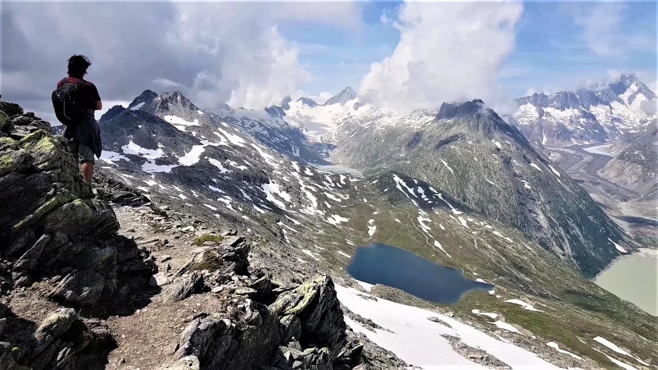 Hike from Grimselpass up to Sidelhorn (2019/7/21)