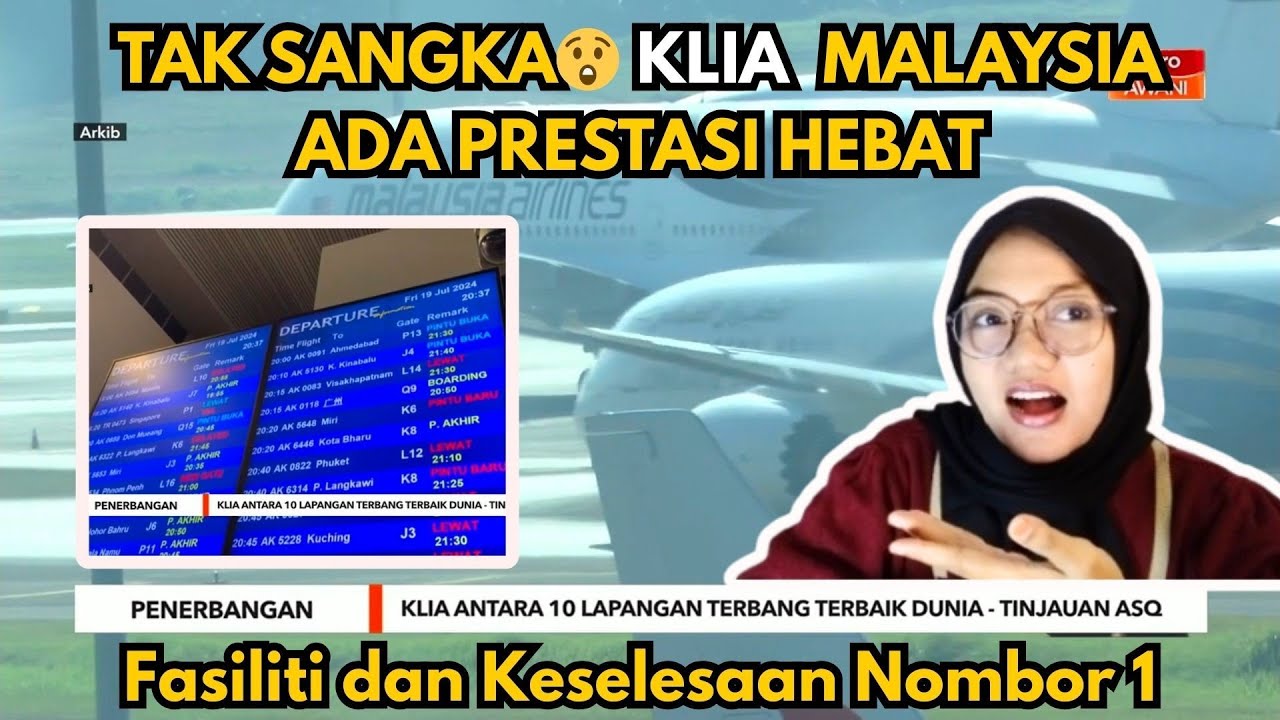 Seriuslah‼️KLIA Malaysia Power Giler, Selesa Habis