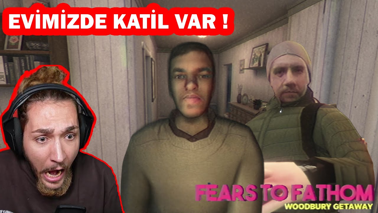 TATİLDE BİR KATİLLE AYNI EVDE KALMAK ! FEARS TO FATHOM - WOODBURY GETAWAY
