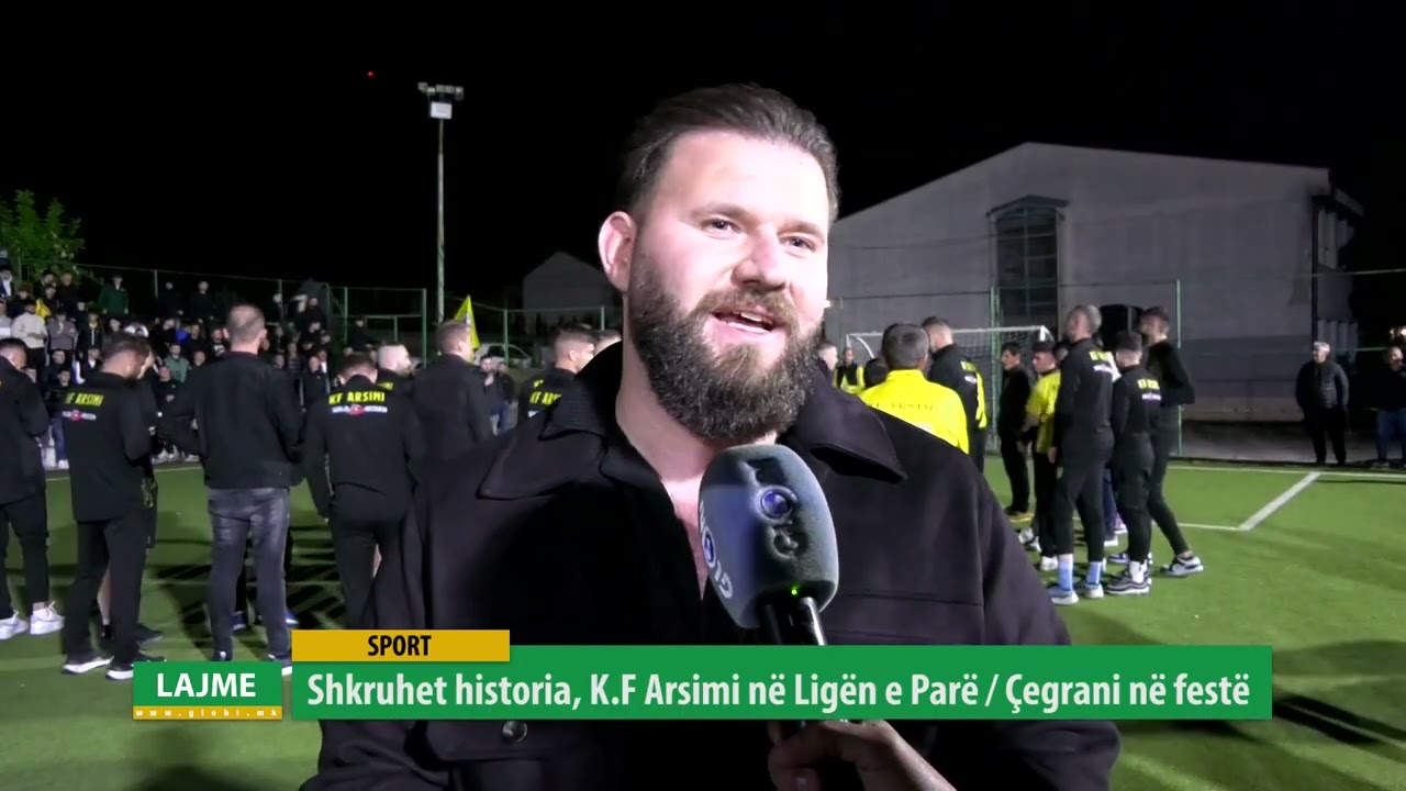 Shkruhet historia, K.F Arsimi në Ligën e Parë / Çegrani në festë