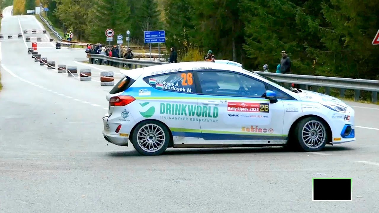 Rally LIPTOV  2025 Ákos JOBBÁGY   Miklós MARICSEK    FORD Fiesta