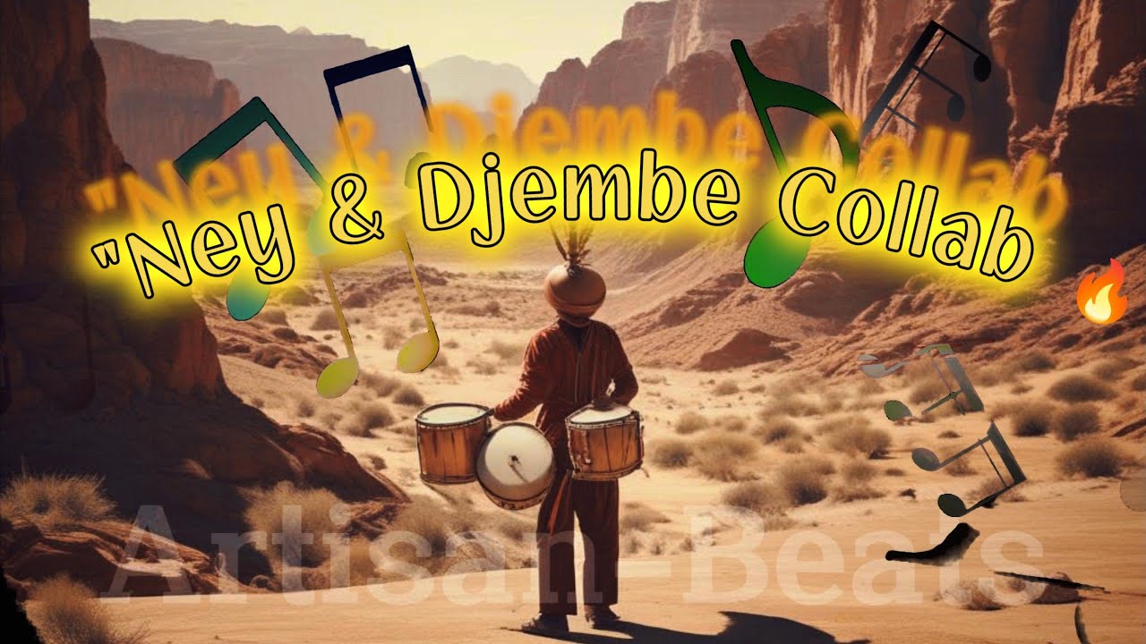 🔥 **Official Arabic-Africa Fusion Beat 2024 🌍 | Epic Ney & Drum Collab 🎶