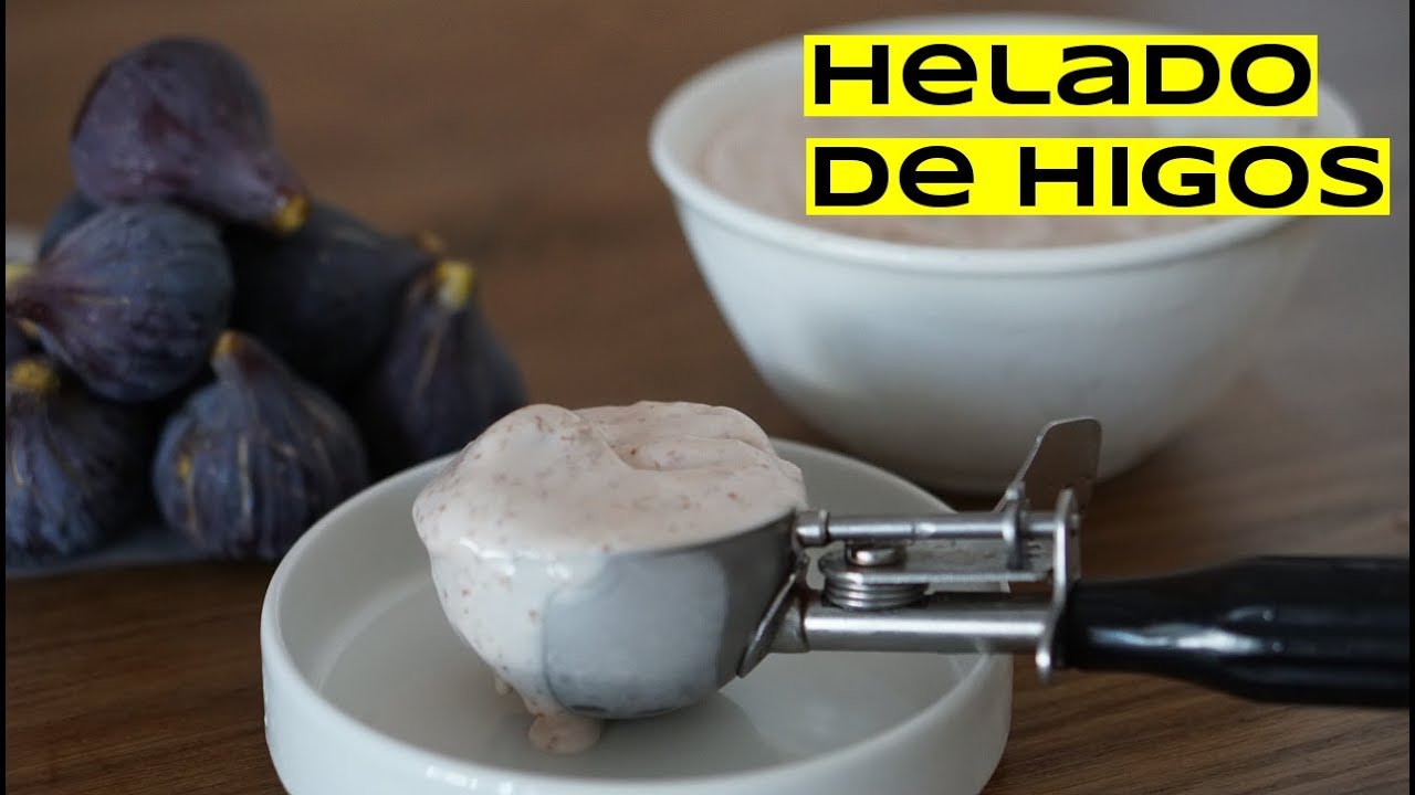 HELADO DE HIGOS CASERO