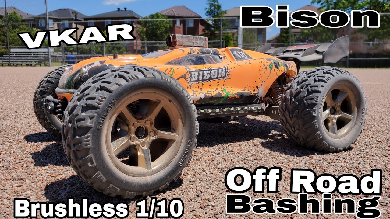 Vkar Racing Bison - Off Road Bashing (Brushless 1/10 RC Truck)