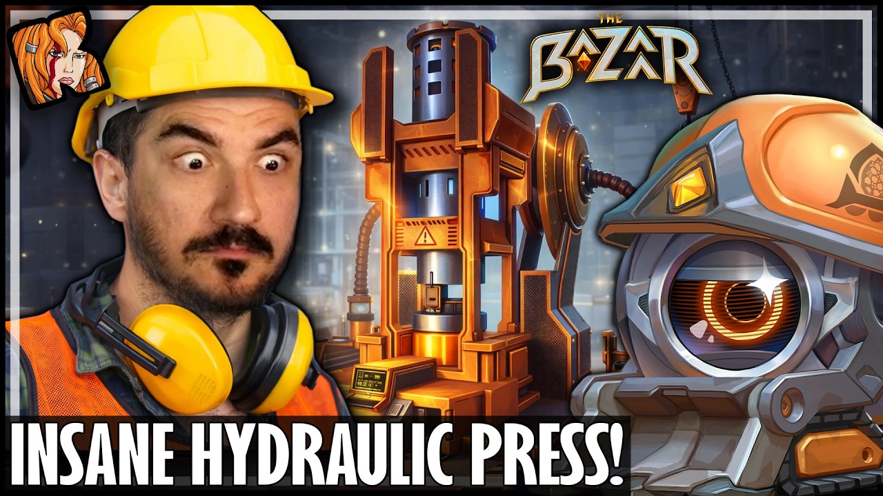 THIS HYDRAULIC PRESS HAS NO EQUAL! - The Bazaar