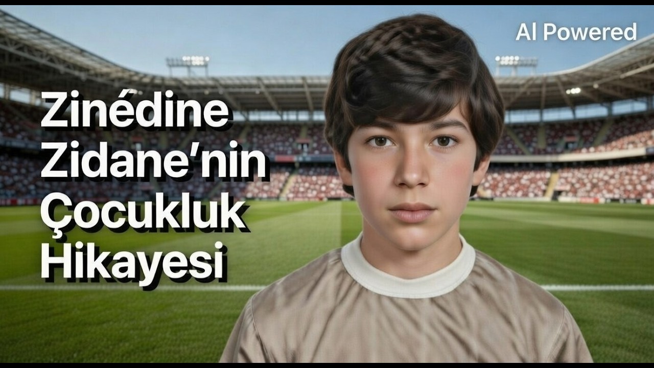 Zinédine Zidane'nin Çocukluk Hikayesi / Al Powered